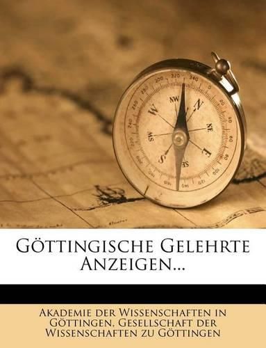 Cover image for G Ttingische Gelehrte Anzeigen...