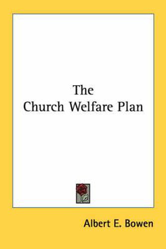 Cover image for The Church Welfare Plan