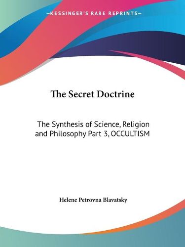 Cover image for Secret Doctrine