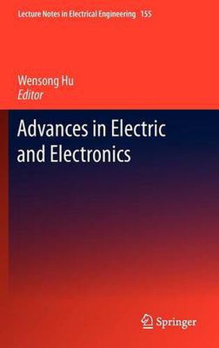 Cover image for Advances in Electric and Electronics