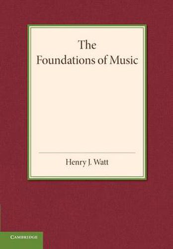 Cover image for The Foundations of Music