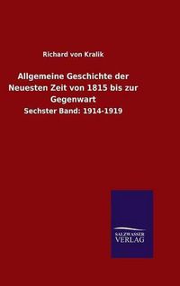 Cover image for Allgemeine Geschichte der Neuesten Zeit von 1815 bis zur Gegenwart