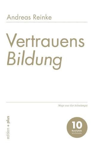 Cover image for VertrauensBildung: Wege aus der Schulangst