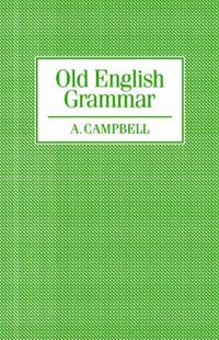 Cover image for Old English Grammar