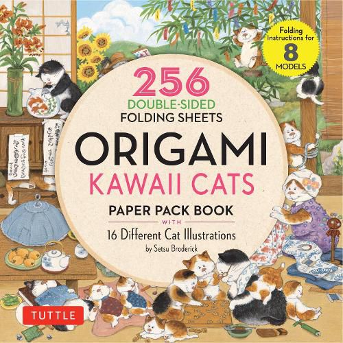 Cover image for Origami Kawaii Cats Paper Pack Book
