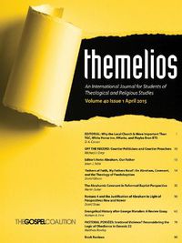 Cover image for Themelios, Volume 40, Issue 1