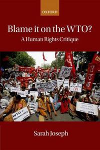 Cover image for Blame it on the WTO?: A Human Rights Critique