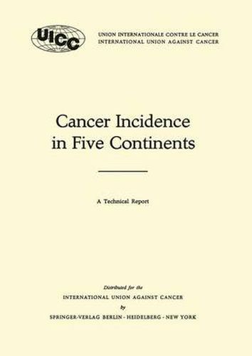 Cover image for Cancer Incidence in Five Continents: A Technical Report