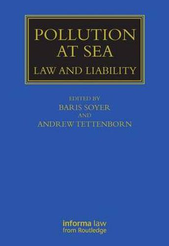 Cover image for Pollution at Sea: Law and Liability