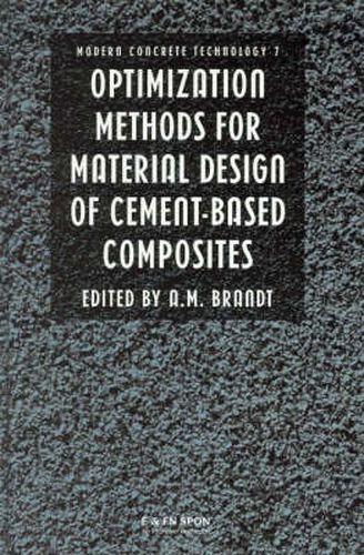 Cover image for Optimization Methods for Material Design of Cement-based Composites