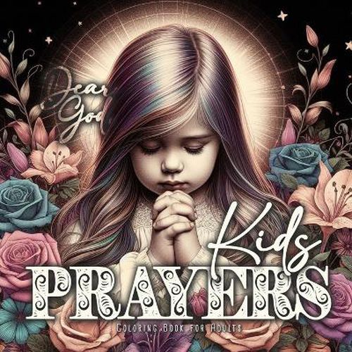 Cover image for Kids Prayers Coloring Book for Adults
