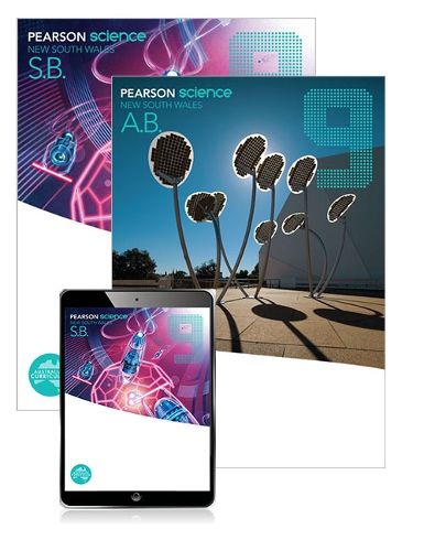 Cover image for Pearson Science New South Wales  9 Student Book, eBook and Activity Book