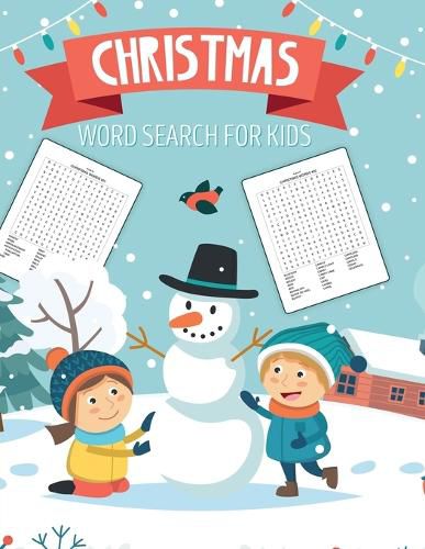 Cover image for Christmas World Search For Kids: Puzzle Book Holiday Fun For Adults and Kids Activities Crafts Games