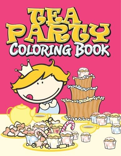 Cover image for Tea Party Coloring Book