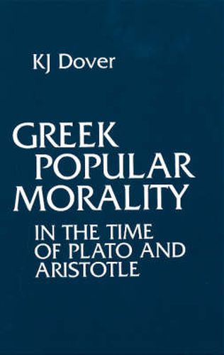 Cover image for Greek Popular Morality in the Time of Plato and Aristotle