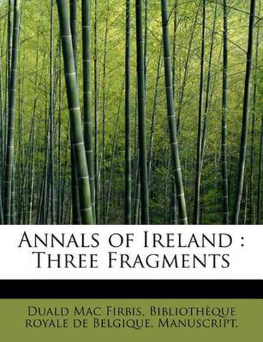 Cover image for Annals of Ireland