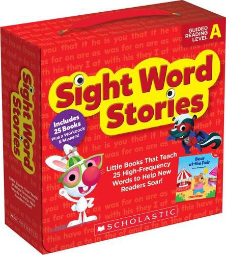 Sight Word Stories: Level a (Parent Pack): Little Books That Teach 25 High-Frequency Words to Help New Readers Soar!