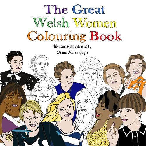 Cover image for The Great Welsh Women Colouring Book