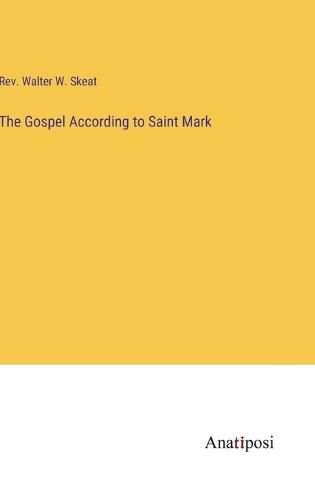 Cover image for The Gospel According to Saint Mark