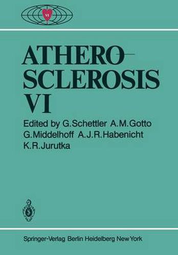 Cover image for Atherosclerosis VI: Proceedings of the Sixth International Symposium