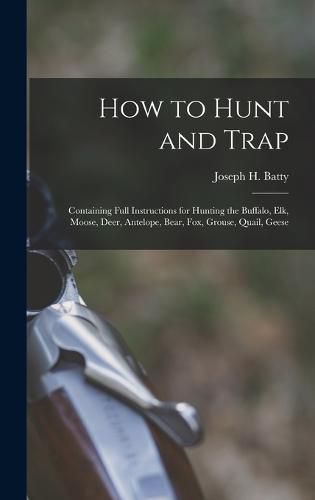 Cover image for How to Hunt and Trap