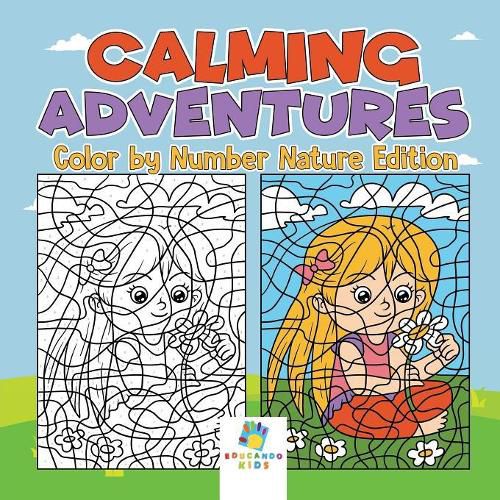Calming Adventures Color by Number Nature Edition