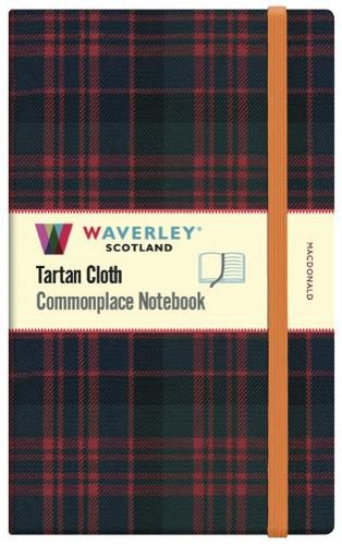 Cover image for Waverley Commonplace Notebooks: MacDonald Tartan Cloth Large Notebook (21 x 13cm)