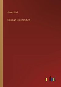 Cover image for German Universities