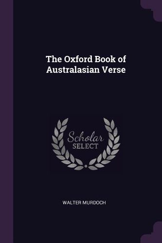 Cover image for The Oxford Book of Australasian Verse
