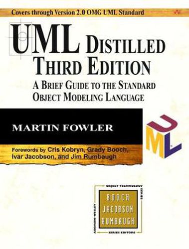 Cover image for UML Distilled: A Brief Guide to the Standard Object Modeling Language