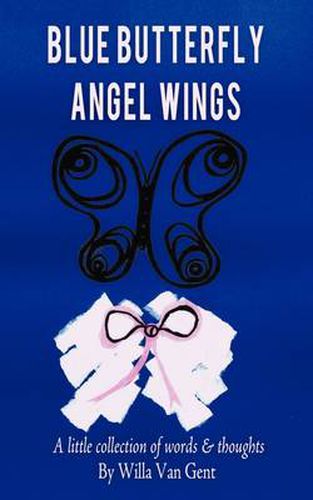 Cover image for Blue Butterfly Angel Wings