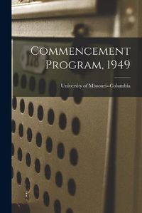 Cover image for Commencement Program, 1949