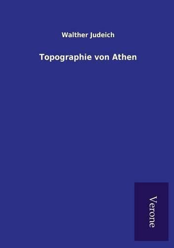 Cover image for Topographie von Athen