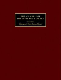 Cover image for The Cambridge Shakespeare Library 3 Volume Hardback Set: Shakespeare's Times, Texts and Stages; Shakespeare Criticism; Shakespeare Performance