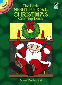 Cover image for The Little Night Before Christmas Coloring Book