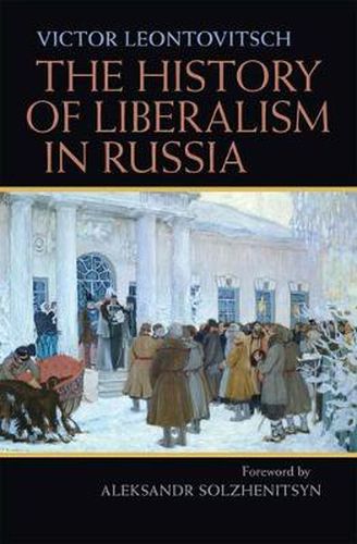 Cover image for The History of Liberalism in Russia