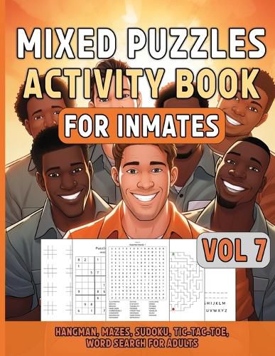 Cover image for Mixed Puzzles Activity Book For Inmates Vol 7