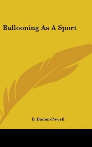 Cover image for Ballooning as a Sport