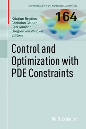 Cover image for Control and Optimization with PDE Constraints