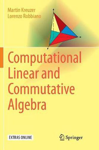 Cover image for Computational Linear and Commutative Algebra
