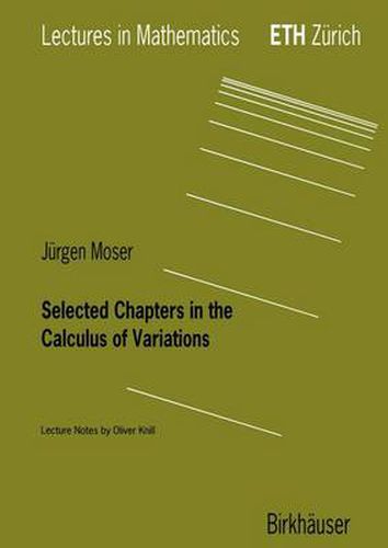 Cover image for Selected Chapters in the Calculus of Variations