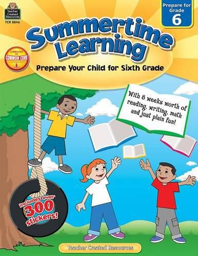 Cover image for Summertime Learning, Second Edition (Prep. for Gr. 6)