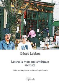 Cover image for Lettres   Mon Ami Am ricain: 1967-2003.: Correspondance