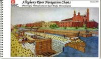 Cover image for Allegheny River Navigation Charts, Pittsburgh, Pennsylvania to East Brady, Pennsylvania (Pittsburgh District)