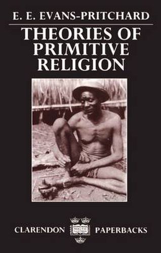 Cover image for Theories of Primitive Religion