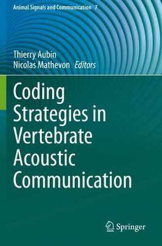 Coding Strategies in Vertebrate Acoustic Communication