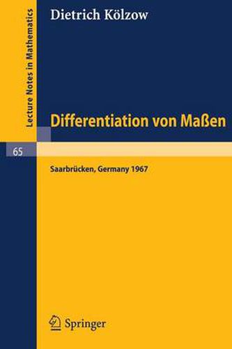 Cover image for Differentiation Von Massen