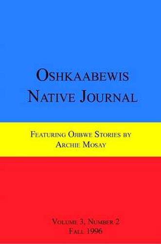 Cover image for Oshkaabewis Native Journal (Vol. 3, No. 2)