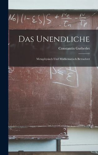 Cover image for Das Unendliche