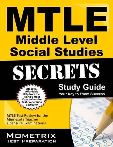 Cover image for Mtle Middle Level Social Studies Secrets Study Guide: Mtle Test Review for the Minnesota Teacher Licensure Examinations